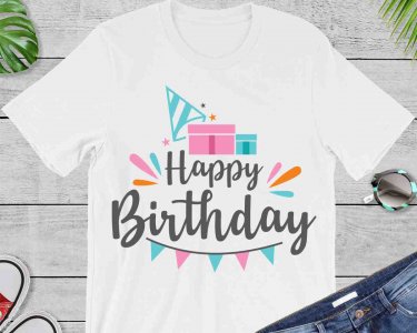 Happy Birthday SVG, Birthday SVG, Birthday Gifts SVG, Birthday Shirt SVG, Decals And Stickers, Cricut Files, Digital Download