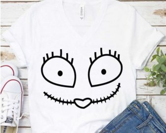 Halloween SVG, Creepy Face Clip Art, Happy Halloween, SVG Files For Silhouette, Decals And Stickers, Cricut Files, Instant Digital Download.