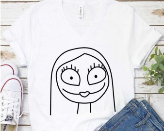 Halloween SVG, Creepy Face Clip Art, Happy Halloween, SVG Files For Silhouette, Decals And Stickers, Cricut Files, Instant Digital Download.