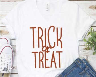 Trick or Treat SVG, Halloween SVG, Happy Halloween, SVG Files For Silhouette, Decals And Stickers, Cricut Files, Digital Download.
