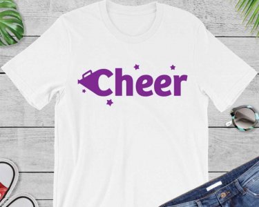 Cheer SVG, SVG Files For Silhouette, Decals And Stickers, Cricut Files, Instant Digital Download.