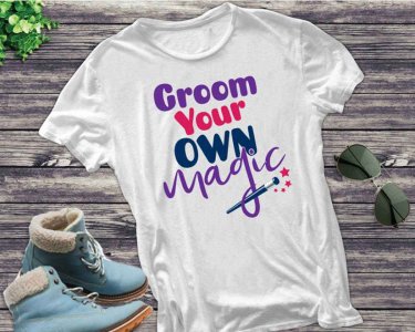 Groom Your Own Magic SVG, Magic SVG, Magic Wand Clip Art, SVG Files For Silhouette, Decals And Stickers, Cricut Files, Instant Digital Download.