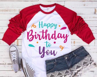 Happy Birthday To You SVG, Birthday SVG, Birthday Cake SVG, Birthday Shirt SVG, Decals And Stickers, Cricut Files, Digital Download