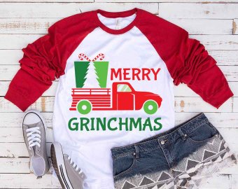 Merry Grinchmas, Christmas SVG, Truck SVG, The Grinch, Winter SVG, Holiday SVG, Cricut Files, Digital Download