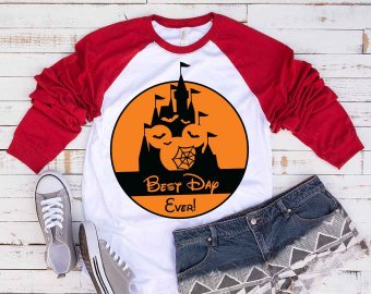 Disney Halloween, Happy Halloween, Disney Halloween SVG, Modern Holiday, Cinderella Castle Clip Art, Cricut Files, Digital Download