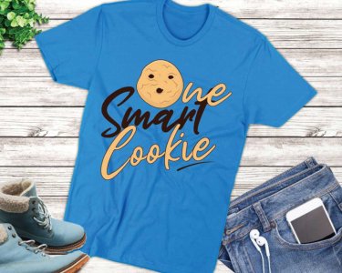 One Smart Cookie SVG, Kids SVG, Cookie Clip Art, SVG Files For Silhouette, Decals And Stickers, Cricut Files, Instant Digital Download.