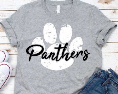 Panthers SVG, Sports SVG, SVG Files For Silhouette, Decals And Stickers, Cricut Files, Instant Digital Download.