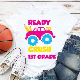 Ready crush svg, Ready crush preschool svg, Ready crush pre k svg, Cricut Files, Decals And Stickers, Instant Download
