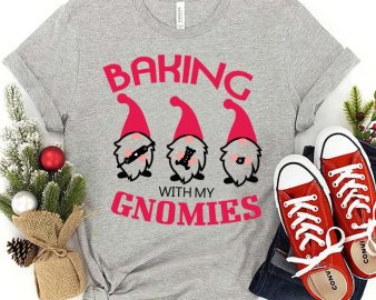 Baking with my gnomies svg, Baking with my gnomies cut file, Baking with my gnomies clip art, Christmas svg, Cricut Files, Silhouette Files, Digital Download