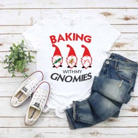 Baking with my gnomies SVG, Baking with my gnomies cut file, Baking with my gnomies clip art, Christmas svg, Gnomies svg Cricut Files, Silhouette Files, Digital Download