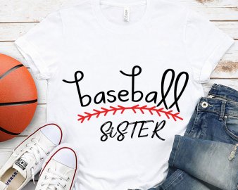Baseball sister svg, Baseball sister clip art, Sport svg, Baseball sister cut file, Cricut Files, Digital Download