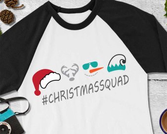 Christmas Squad SVG, Christmas SVG, Holiday SVG, Cricut Files, Silhouette Files, Digital Download