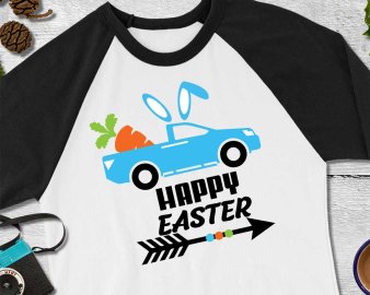 Happy easter svg, Happy easter cut file, Happy easter clip art, Easter svg, Cricut Files, Silhouette Files, Digital Download