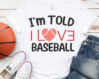 i'm told i love baseball svg, i'm told i love baseball clip art, i'm told i love baseball cut file, sport svg, Baseball svg, Baseball clip art, Cricut Files, Digital Download