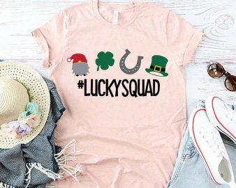 Lucky squad svg, Lucky squad cut file, Lucky squad clip art, Christmas svg, Cricut Files, Silhouette Files, Digital Download