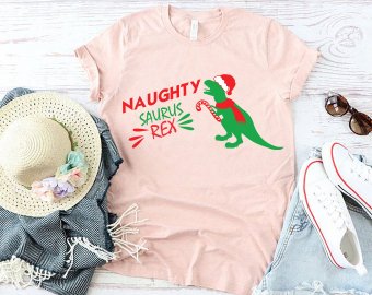 Naughty saurus rex svg, Naughty saurus rex cut file, Naughty saurus rex clip art, Christmas svg, Cricut Files, Silhouette Files, Digital Download