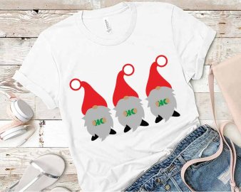 Christmas Gnomes SVG, Christmas SVG, Holiday SVG, Gnome Clip Art, Cricut Files, Silhouette Files, Digital Download