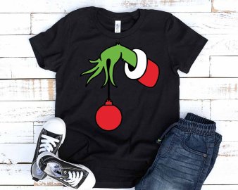 Christmas grinch hand SVG, Christmas grinch hand  t-shirt SVG, Christmas grinch cut file, Cricut Files, Decals And Stickers, Instant Download