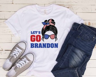 Lets go Brandon messy bun SVG, Lets go Brandon messy bun  clip art, Lets go brandon t-shirt svg, Cricut Files, Decals And Stickers, Instant Download