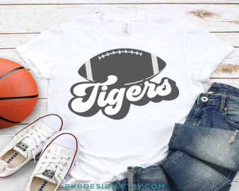 Tigers football svg, Tigers football t-shirt svg, Tigers sports svg, Tigers sports clip art