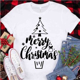 Merry christmas t shirt design, Christmas t shirt design, t shirt design, Cricut file, Silhouette Studio files