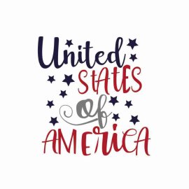 4th Of July United States Of America Tshirt Design, 4th Of July Tshirt Design, Independence Day SVG, Cricut Files, Instant Download