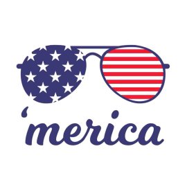 Free 4th Of July America Sunglass SVG, 4th Of July SVG, Independence Day SVG, Cricut Files, Instant Download