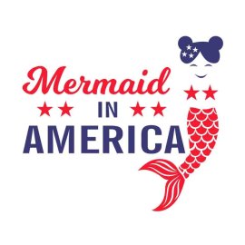 Free 4th Of July Mermaid In America SVG, 4th Of July SVG, Independence Day SVG, Cricut Files, Instant Download
