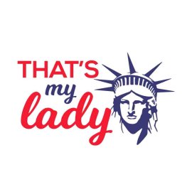 Free 4th Of July Thats My Lady SVG, 4th Of July SVG, Independence Day SVG, Cricut Files, Instant Download