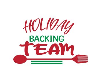 Free Holiday Backing Team SVG Cut File