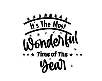 Free Its The Most Wonderful Time Of The Year SVG Cut File