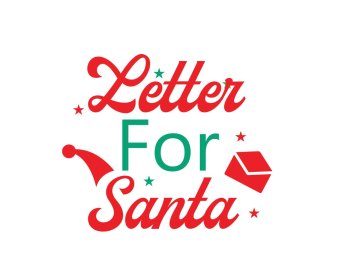 Free Letter For Santa SVG Cut File