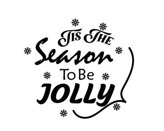 Free Tis The Season To Be Jolly SVG Cut File
