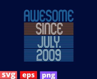 Vintage awesome since 2019 funny birthday retro T-shirt design svg,