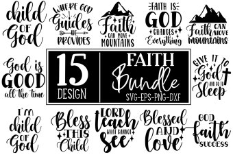 Faith SVG Bundle