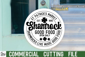 St Patrick's Day Round Signs SVG Bundle