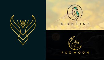 Custom Hand Drawn Logo with Full Branding Package, Creative Logo Design, Small Business Logo, Fun Creative Unique Logo, Photography Logo